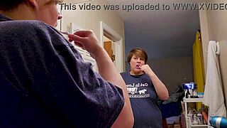 this skinny ebony teen is so wet, playing with her pussy 😍