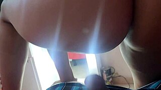 A mature Latina shares her big ass