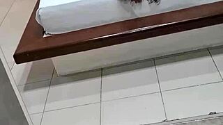 latina wife screams like a bitch cumming on huge dick with natural tits