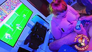 Stepsister, Quit PS5 and Get Bent Over for Non-Stop Doggy Action