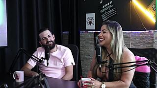 Liberal wife feels jealousy as husband forbids her from seeing another man, they engage in intimate activities in the truck - Juli Figueir� and Felipe Larrossa in sheer red