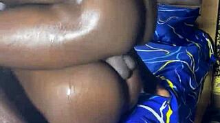 Petite Ebony Teen 18+ Gets Hardcore Doggystyle with Monster Cock