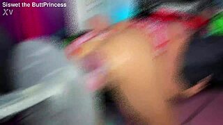 The fuck machine changed the hole of an anal participant