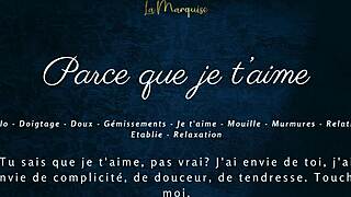 because i love you, i watch her sensual solo masturbation