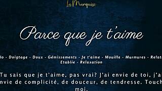 parce que je t'aime - sensual french solo audio with a captivating female vibe