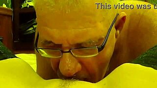 Cunnilingus - Husband Head Among Spreading Legs