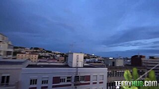 Coffee date with Italian hottie turned into wild ass-pounding fun.