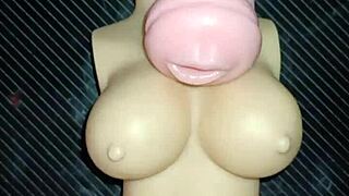 I joined Kissy and Dolly for insane anal and vaginal action with deepthroat and creampie on the desk.