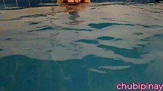 Flashing my boobs at the public swimming pool, anyone watching?