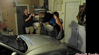 Slutty milf Candi Annie in hardcore garage shoot