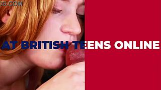 Wow! Real 18-Year-Old Gives Sloppy BJ and Swallows!