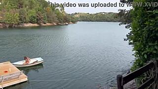 Damiana's European Adventure: Nude Beach Shoot and Canoe Fun in Portugal Ep2