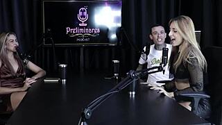 loira safada moaning while stripping and sucking that tasty cock yasmin pariz sheer red