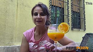 Lina's casting surprise with a young amateur dude