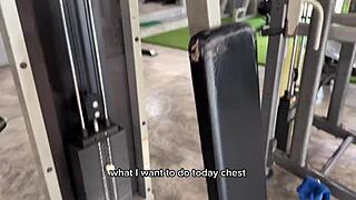 Fresh meat at the gym, and I’m dying to pound that bubble butt fit girl hard.