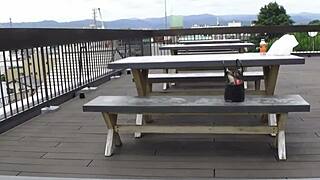 Office Lady Sneaks Away for Quick Japanese Sex During Break