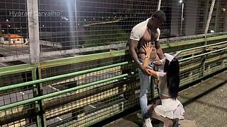 Public Encounter In Busy Avenue Almost Caught Full Video