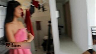 I seduced my stepbrother and was surprised by his nice cock 😍