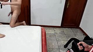 Bastidores with lactating BBW banging multiple guys, wild stories