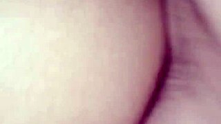 Homemade Anal Fun with Stepmother's Big Ass in the Bathroom