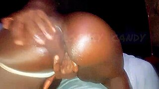 i'm worshippin this juicy huge fat ass with toys, oh godd