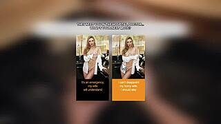 Hot blonde wife craves dick in ass!