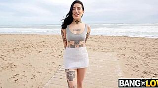 Perfect Booty Fucked in Public by Emilio Ardana and Tabatha Lust!