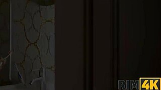 In this fantasy, the latina wife in uniform gave a wet rimjob to her military husband