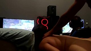 My cuckold boyfriend loves games more than my pussy, so I banged his friend! 😜