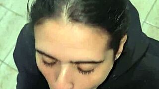 Hey, wanna see my lovely sailor wife suck every last drop of cum?