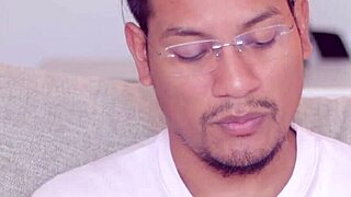 stepmother aids stepson in easing his hard erection