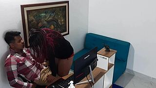 I need to fuck my horny secretary's tight pussy now