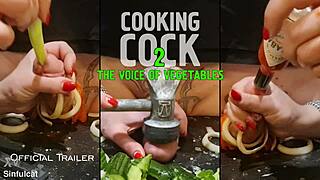 cooking cock 2 trailer with extreme urethra dick for dinner fetish