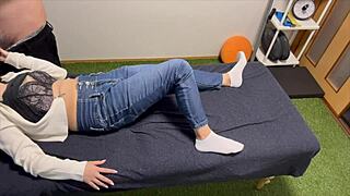 Hey, Why Not Skip the Massage for Raw Sex? This Japanese Wife Craves Cock After Teasing Touches!