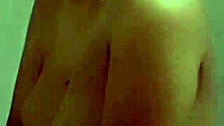 Dancing Naked While Masturbating Her Big Tits!