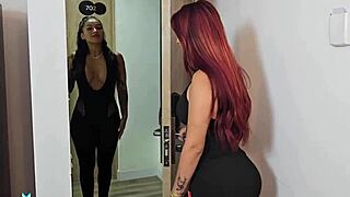 Hardcore Lesbian Sex with Big-Ass Latinas Mariana and Jessica