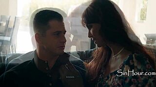 Pastor's wife, Syren De Mer, dominates submissive Nathan Bronson hard?