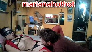 This argentinian amateur prostitute gives an amazing anal blowjob