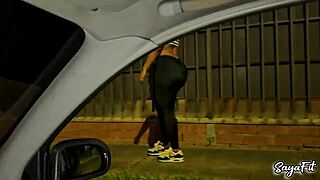Big ass Sayafit cheats on her girlfriend with anal debut alongside Brian Evansx! 😈