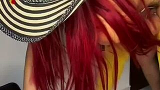 Colombian Babe Masturbates For Copa America Win