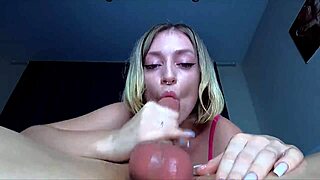 Sloppy blowjob on monster cock leads to throatpie and swallow 😈