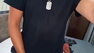 Just watched this sexy guy strip, ride, and slap his thick cock up close.