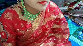 Indian bhabhi makes excuses for dirty anal creampie in bedroom with friend. Her doggystyle close-up reveals first-time assfucking.