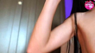 Pretty Girl Masturbates Pussy With Powerful Vibrator In Bathroom