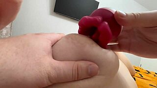 PLAY with my HARD ERECT nipples