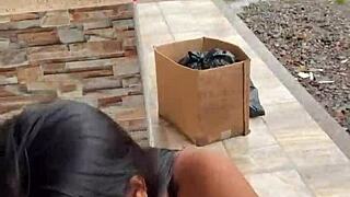 Colombian Scort Sucks in Public for Just 30 Dollars