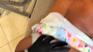 Bro, your girl is here in my bar, she's hot and let me fuck her ass