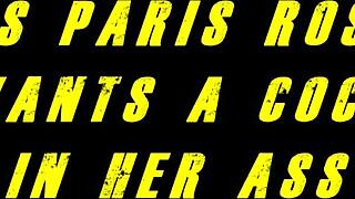 Ms Paris Rose Craves Rough Assfucking With Toys And Hair Pulling