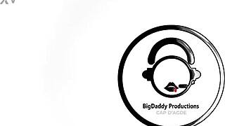 Emma's first cam show with bent over doggystyle