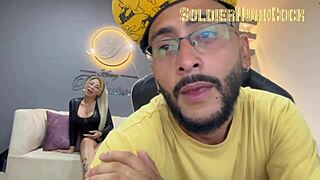 Her Fans Desperately Want to See Her Sucking My Big Cock and Ass with Wet Passion